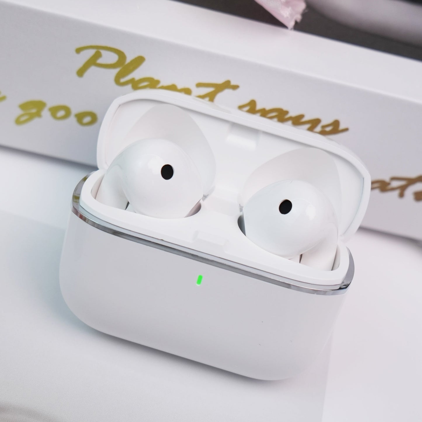 Wireless Earbuds, Bluetooth Earbuds HiFi Sterero Auto Pairing Earphone, Wireless Headset with Microphone, Bluetooth Headphones for iOS/Android,White.