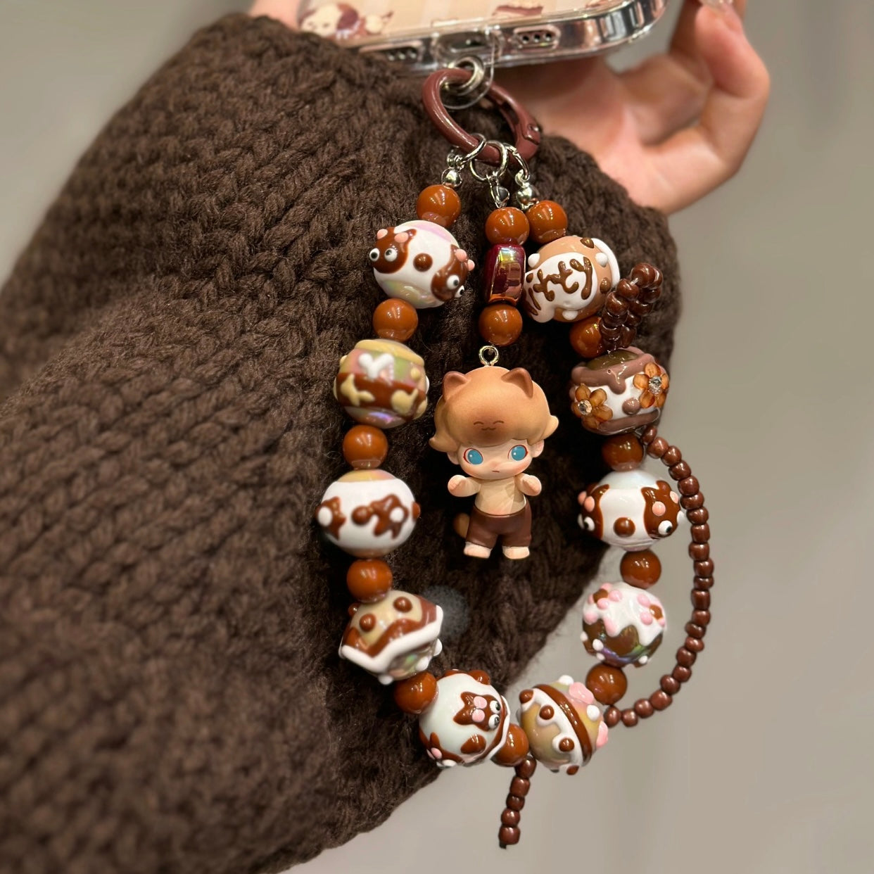 DIMOO Bubble Mart - Painted Beads Pendant | Available KeyChain, PhoneChain, BagChain